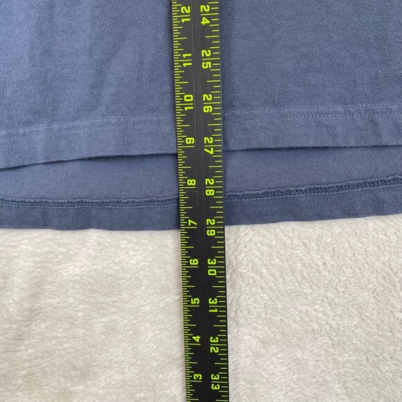 Duluth Men's T-Shirt XL Relaxed Fit Long-sleeved 100% Cotton Blue - Picture 5 of 9